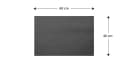 ALLboards Metallische Magnettafel Graues Holz MetalBoards Memoboard Bild 4