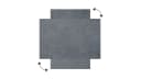 ALLboards Magnettafel Heller Beton Metallische MetalBoards Bild 4