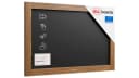 ALLboards Kreidetafel mit Holzrahmen - Wandtafel schwarz Bild 2