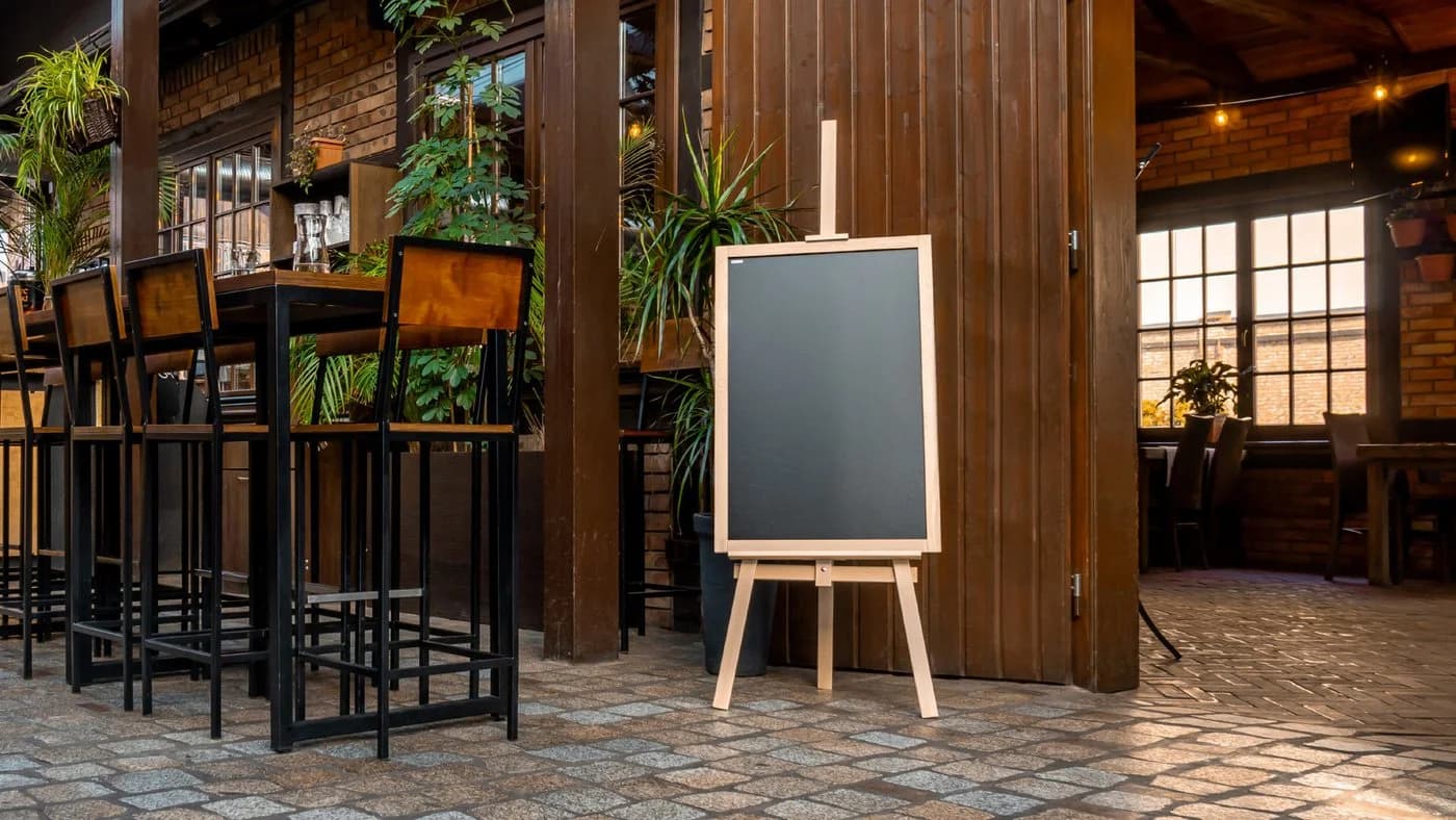 ALLboards Kreidetafel mit Holzrahmen - Bild 3
