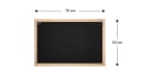 ALLboards Kreidetafel mit Holzrahmen Bild 4