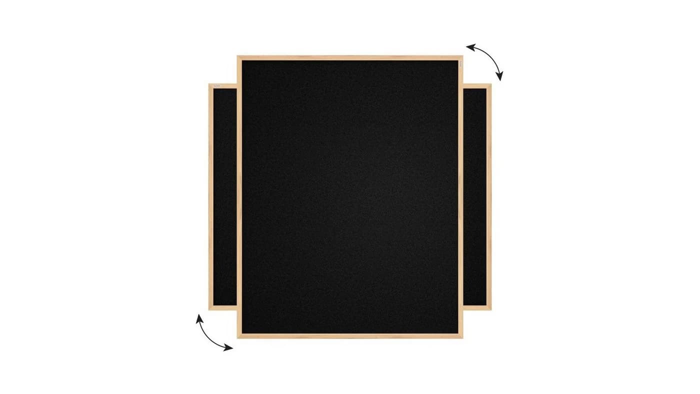 ALLboards Korktafel Memoboard Pinnwand Wandtafel Schwarz - Bild 4