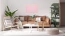 ALLboards Korktafel Memoboard Pinnwand Wandtafel Rosa Rahmen Bild 1