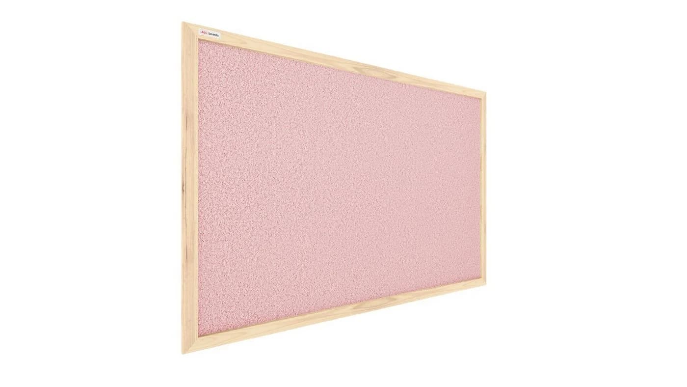 ALLboards Korktafel Memoboard Pinnwand Wandtafel Rosa Rahmen - Bild 2
