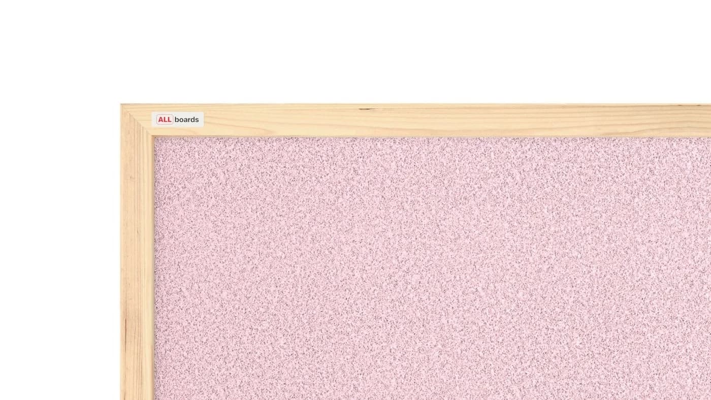 ALLboards Korktafel Memoboard Pinnwand Wandtafel Rosa Rahmen - Bild 5