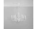 SOLLUX lighting Kronleuchter Minerwa 7 Weiß Bild 1