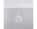 SOLLUX lighting Hängeleuchte Celta Weiß Modern Industrial Bild 1