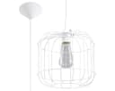 SOLLUX lighting Hängeleuchte Celta Weiß Modern Industrial Bild 2