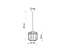 SOLLUX lighting Hängeleuchte Celta Weiß Modern Industrial Bild 4