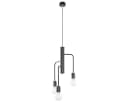 SOLLUX lighting Kronleuchter Duomo 3M Schwarz Bild 2