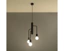 SOLLUX lighting Kronleuchter Duomo 3M Schwarz Bild 3