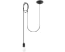 SOLLUX lighting Hängeleuchte Edison 1 Schwarz Bild 2