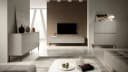 Selsey TV-Schrank BEMMI 2-türig mit Metallgestell Beige Bild 4