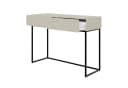 Selsey Schminktisch VELDIO Grau Metallgestell 2 Schubladen Bild 3
