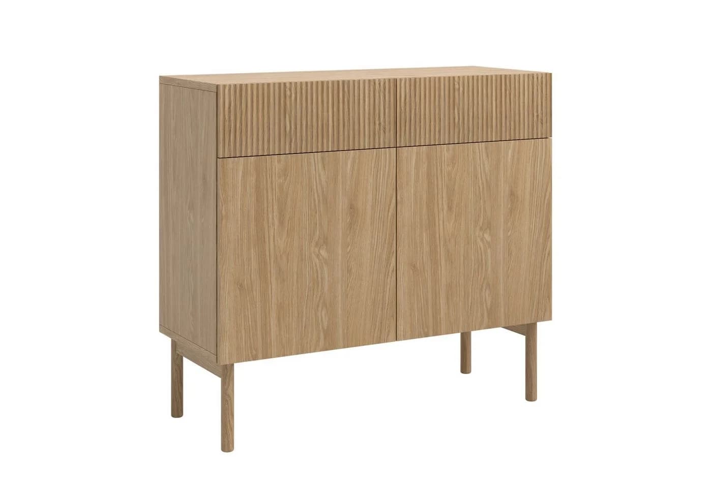 Selsey Sideboard NOLIE Beige 2-türig mit Schubladen