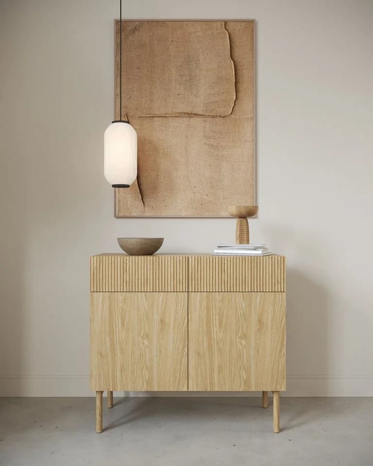 Selsey Sideboard NOLIE Beige 2-türig mit Schubladen - Bild 2