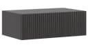 Selsey Nachttisch NOLIE Hängend Push-to-Open Holzoptik Schwarz Bild 1