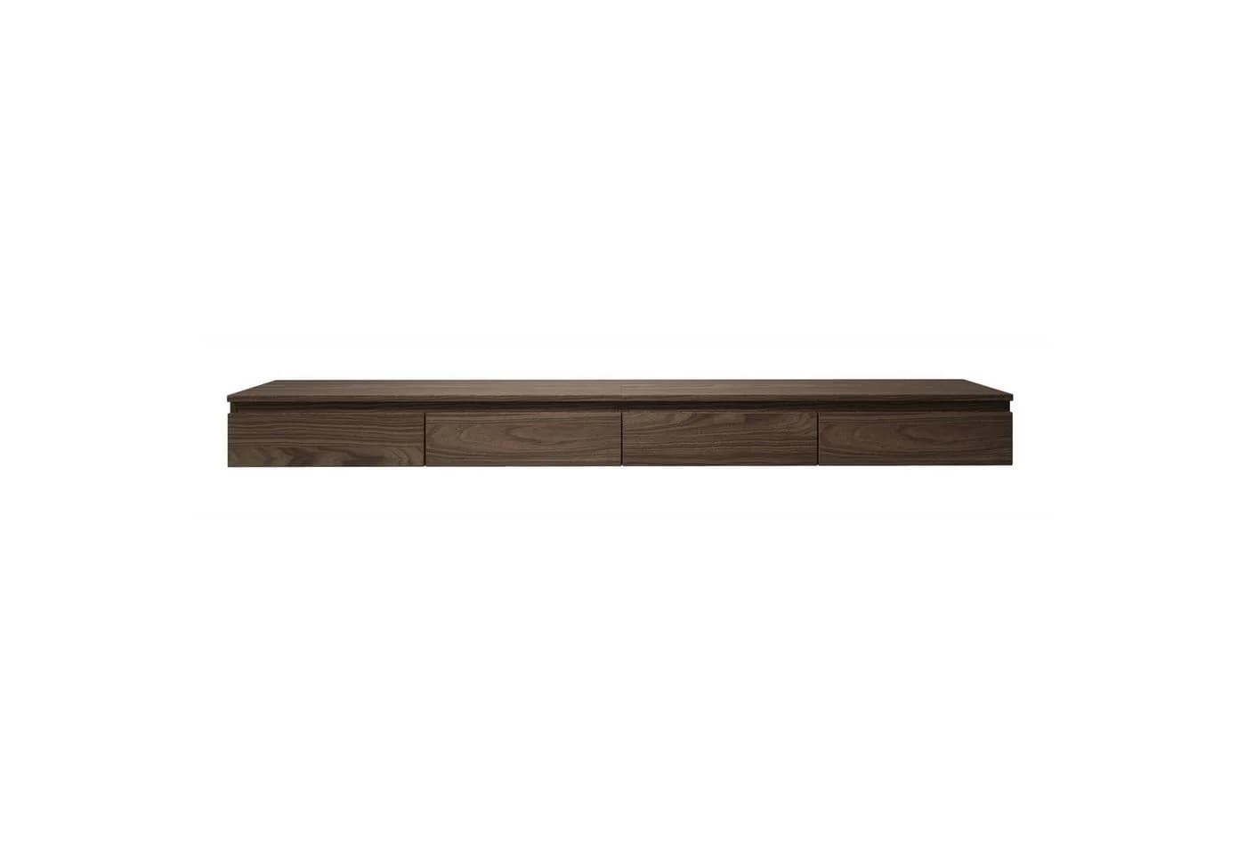 Selsey TV-Schrank BEMMI SLIM Hängeboard Nussbaumoptik Modern - Bild 5