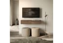 Selsey TV-Schrank BEMMI SLIM TV-Lowboard in Nussbaumoptik Bild 2