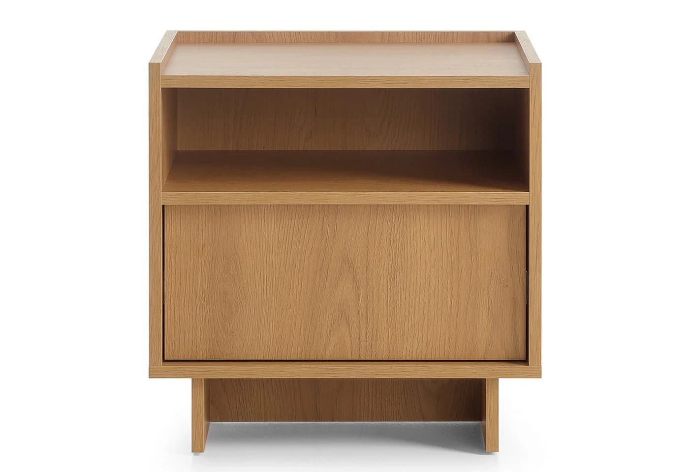 Selsey Nachttisch YASUMI Eiche Karamell mit Schublade & Fach