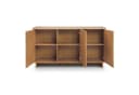 Selsey Sideboard Yasumi Braun 98 cm Push-to-open Bild 3