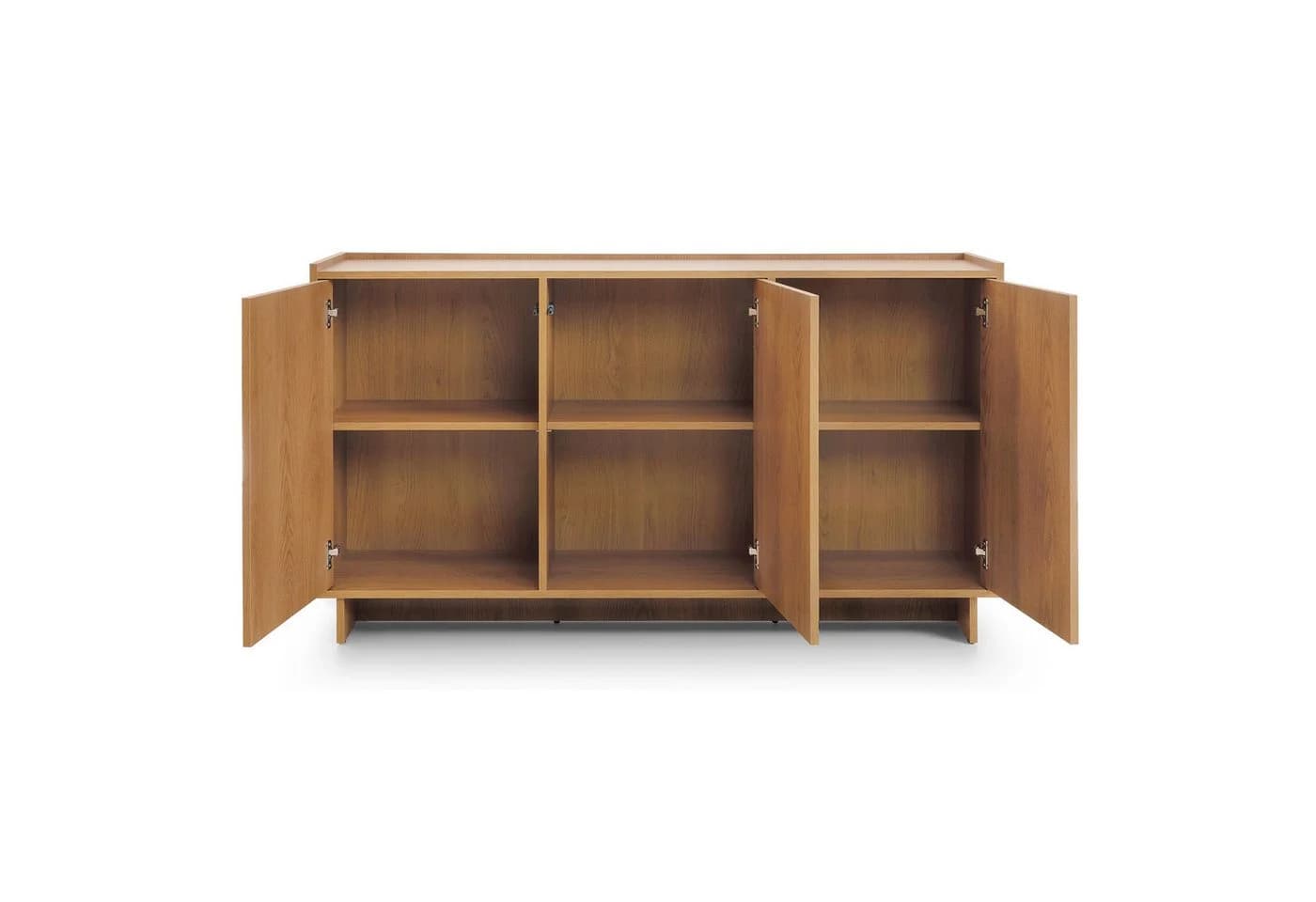 Selsey Sideboard Yasumi Braun 98 cm Push-to-open - Bild 3