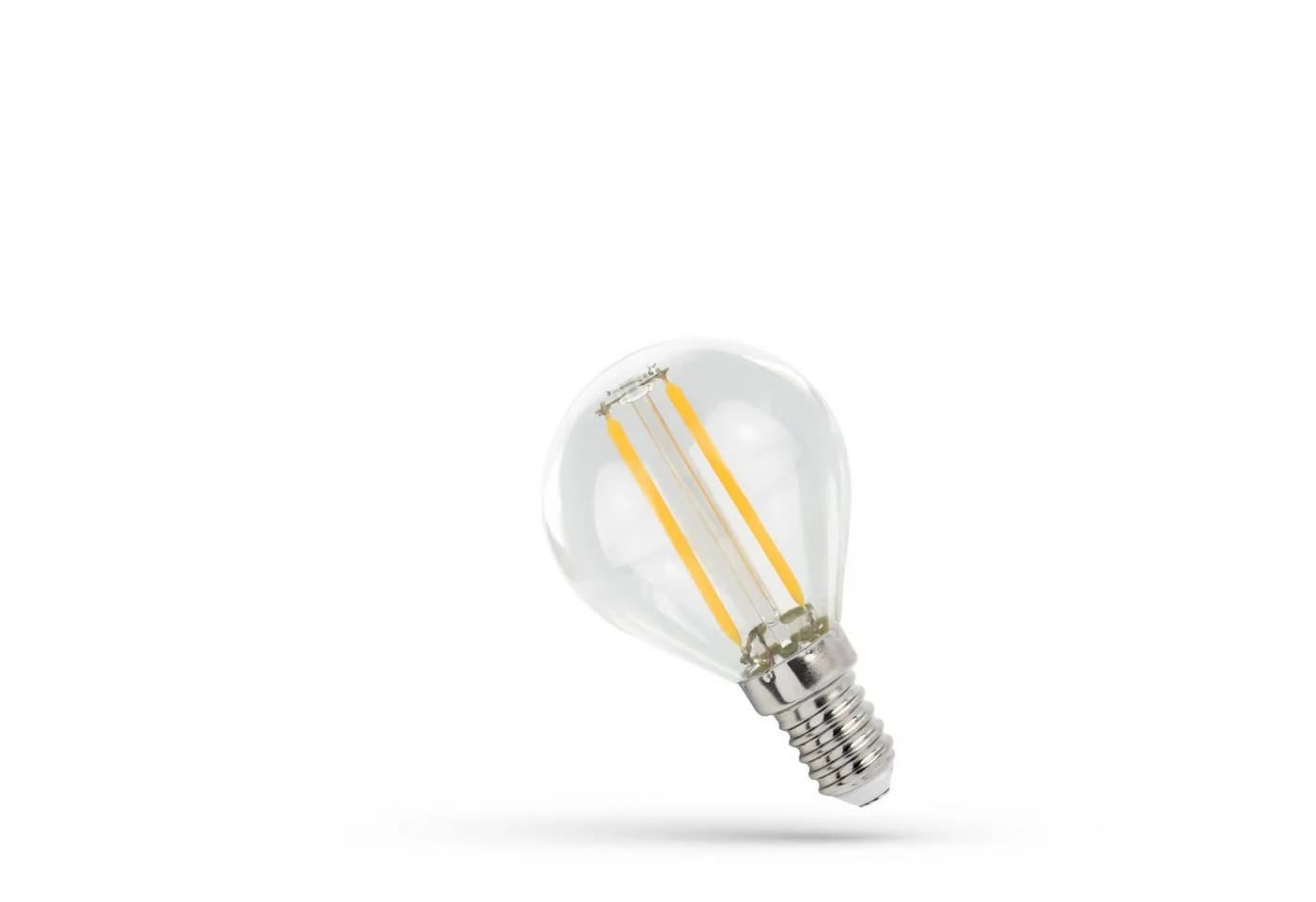 Spectrum LED E14 G45 Filament Klar 1W Warmweiß 2700K - Bild 2