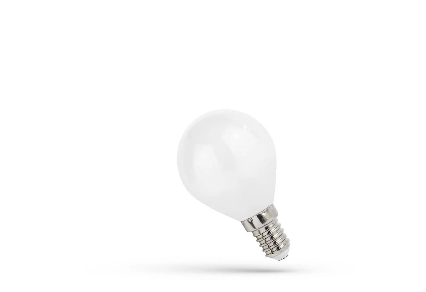 Spectrum LED-Leuchtmittel E14 Tropfenform Filament matt 1W Warmweiß