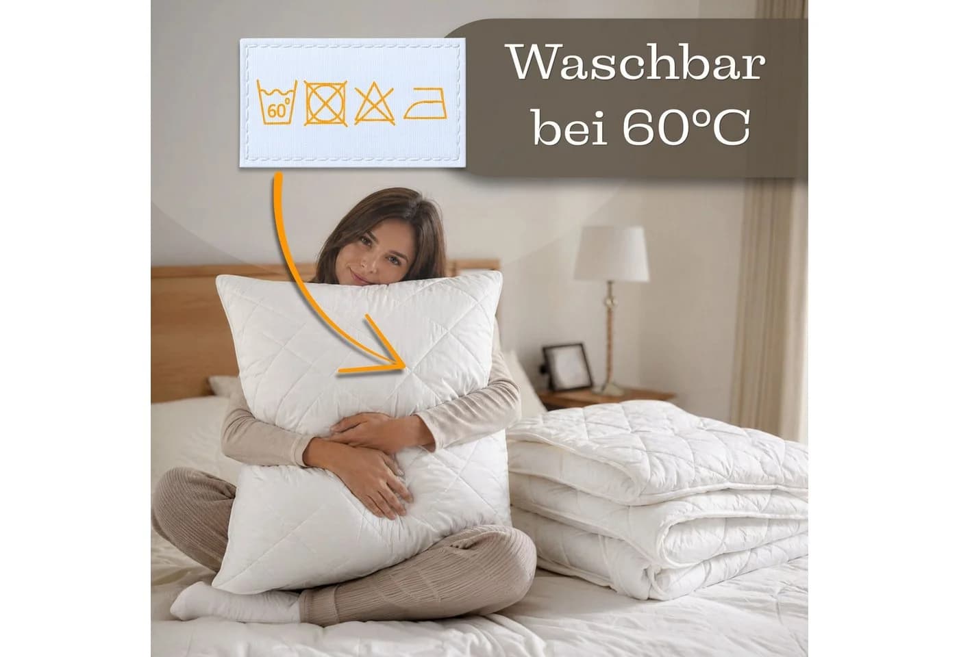 Amazinggirl Microfaserbettdecke 135x200 cm Ganzjahresdecke - Bild 5