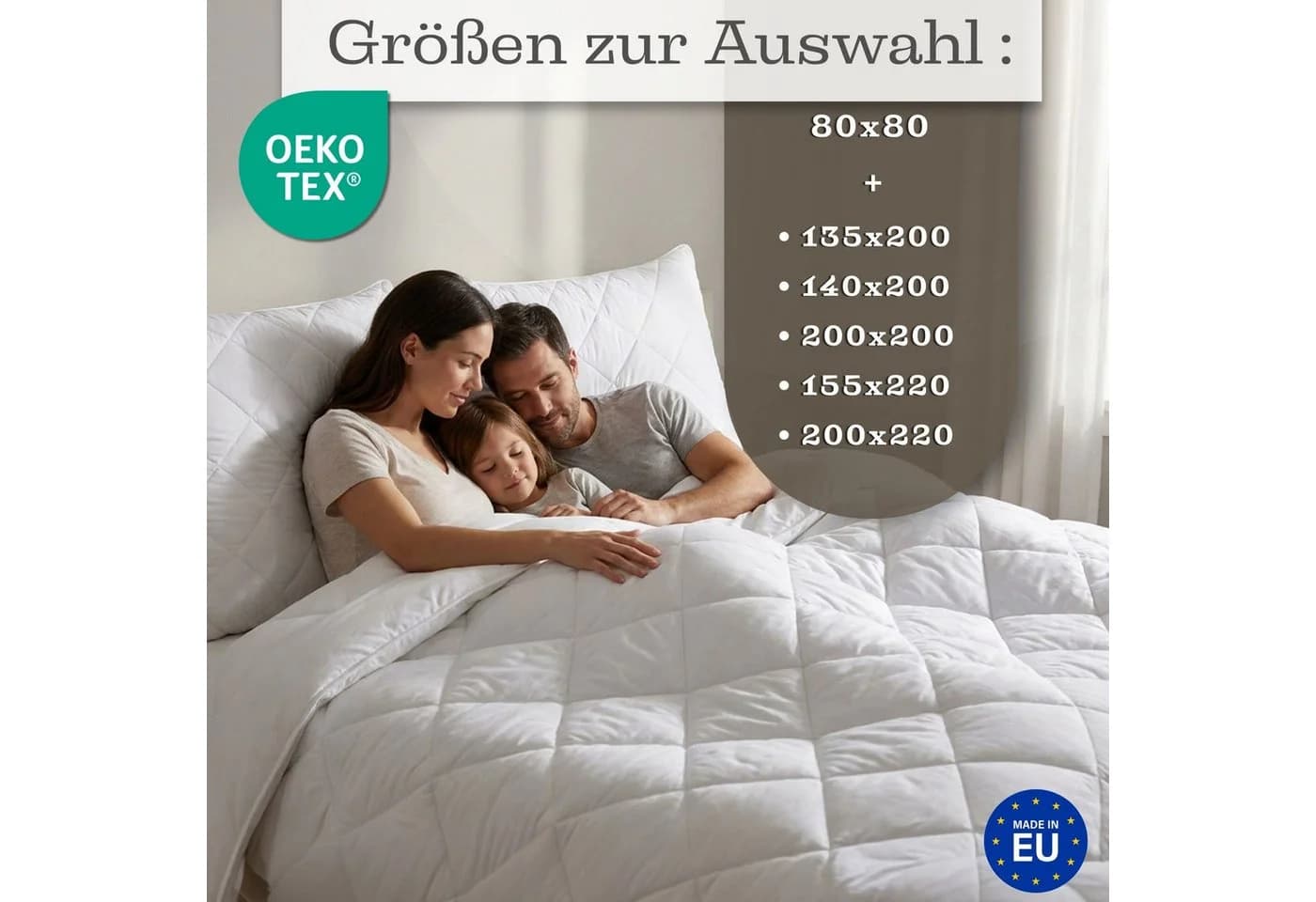 Amazinggirl Microfaserbettdecke Ganzjahresdecke 2. Wahl