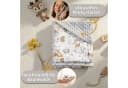 Totsy Baby Einschlagdecke Babyschale Grau 90x90 cm Bild 5