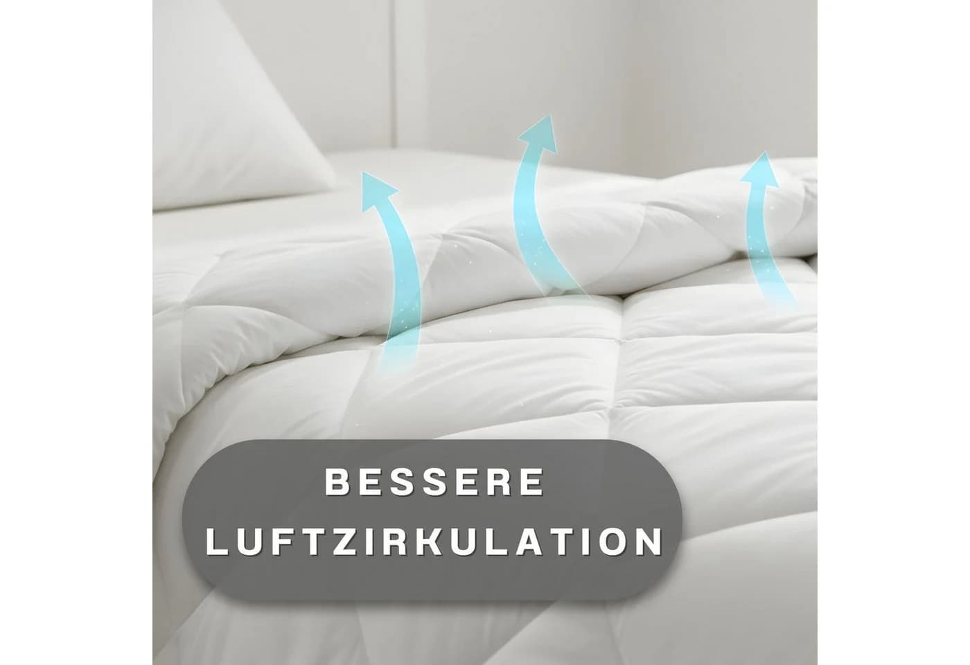 Amazinggirl Bettdecke Ganzjahresdecke Mikrofaser 4-Jahreszeiten - Bild 3