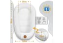 Totsy Baby Kuschelnest Babynest Neugeborene 90 x 50 cm - Baby Nestchen Bild 1