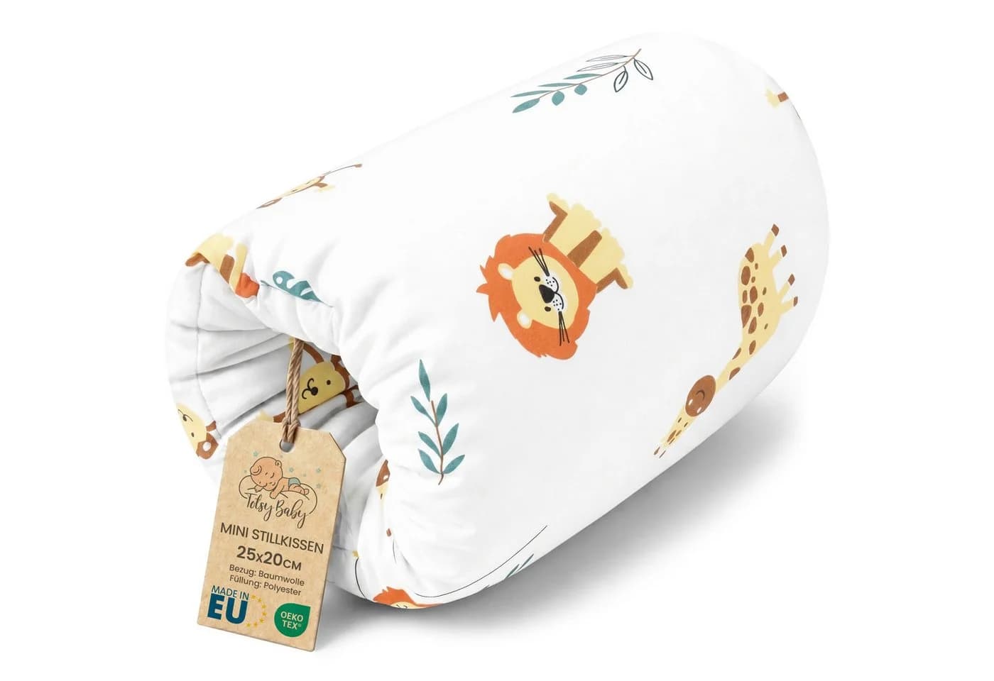 Totsy Baby Stillkissen klein Weiß Stillmuff Armkissen - Bild 2