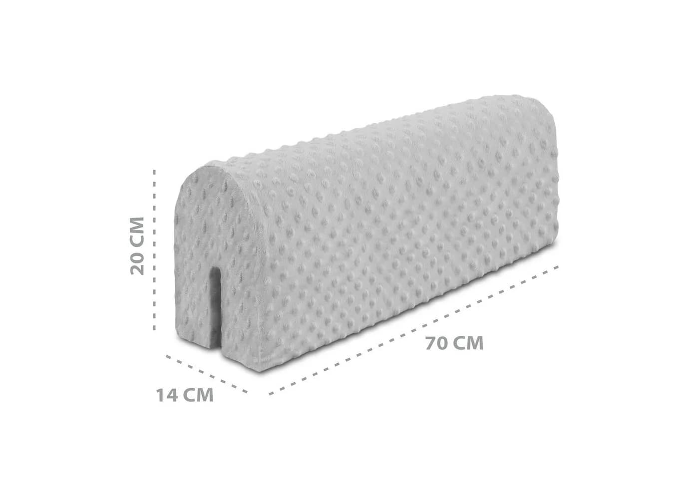 Totsy Baby Bettschutzgitter Bettkantenschutz für Kinderbetten 70 cm Schutz für Bettrahmen