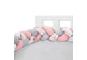 Totsy Baby Bettnestchen Rosa Kuschelkissen Bettumrandung Bild 1