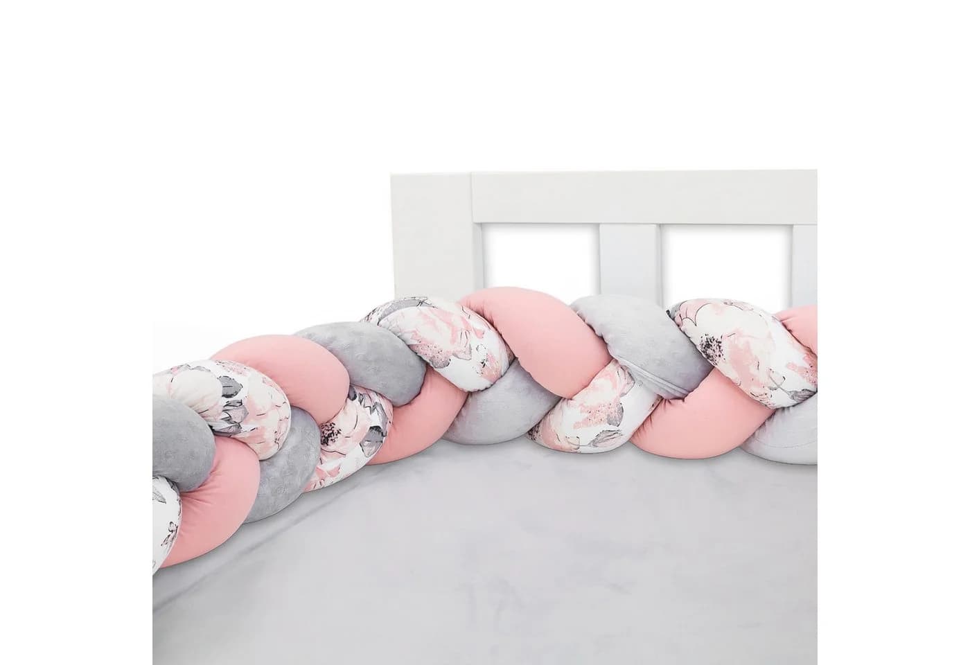 Totsy Baby Bettnestchen Rosa Kuschelkissen Bettumrandung