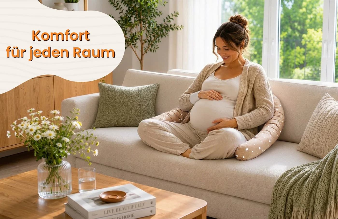 Totsy Baby Nestchenschlange XXL Bettschlange Weiß - Bild 4