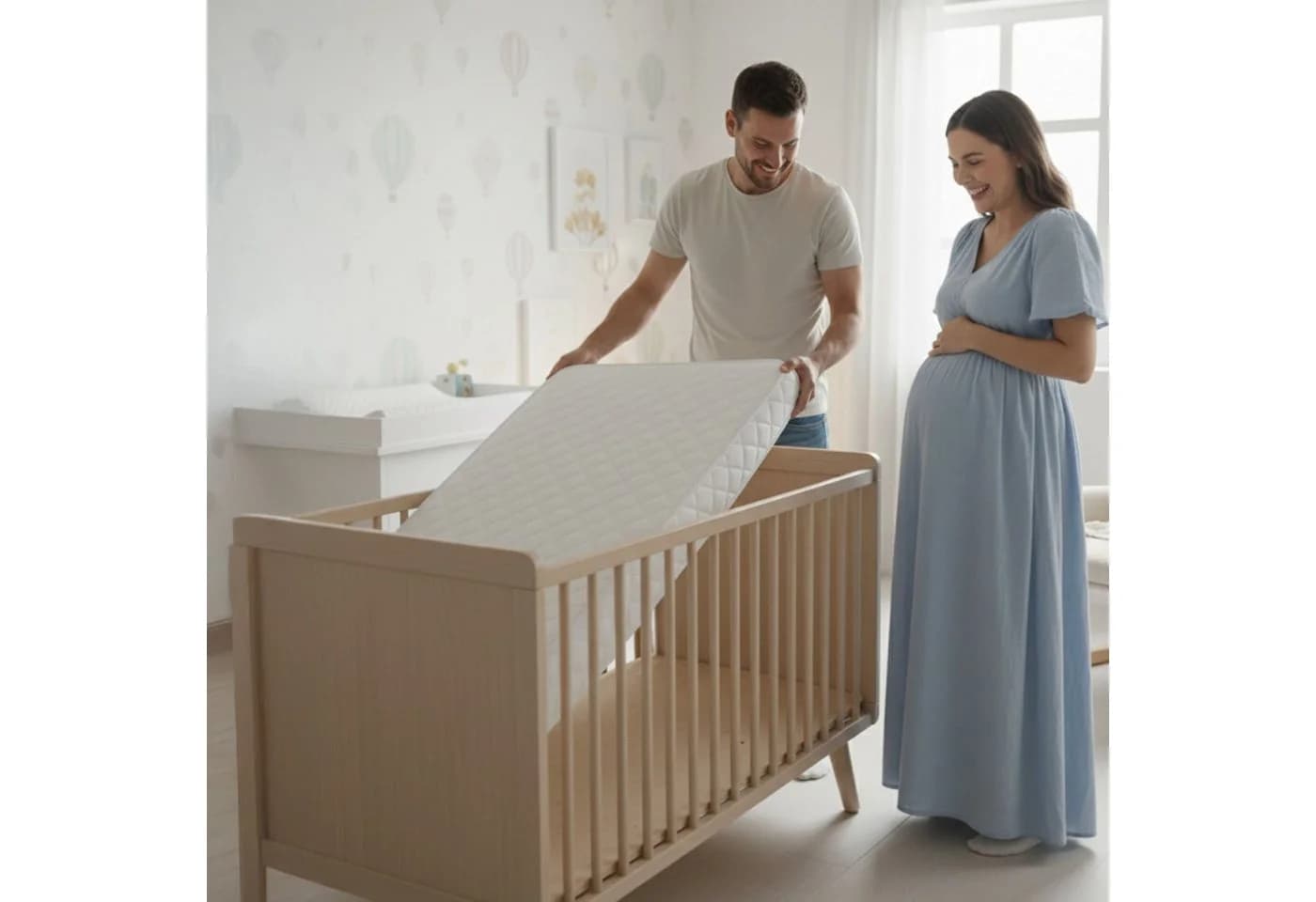 Totsy Baby Babymatratze 120x60cm - Leicht & Faltbar - Bild 5