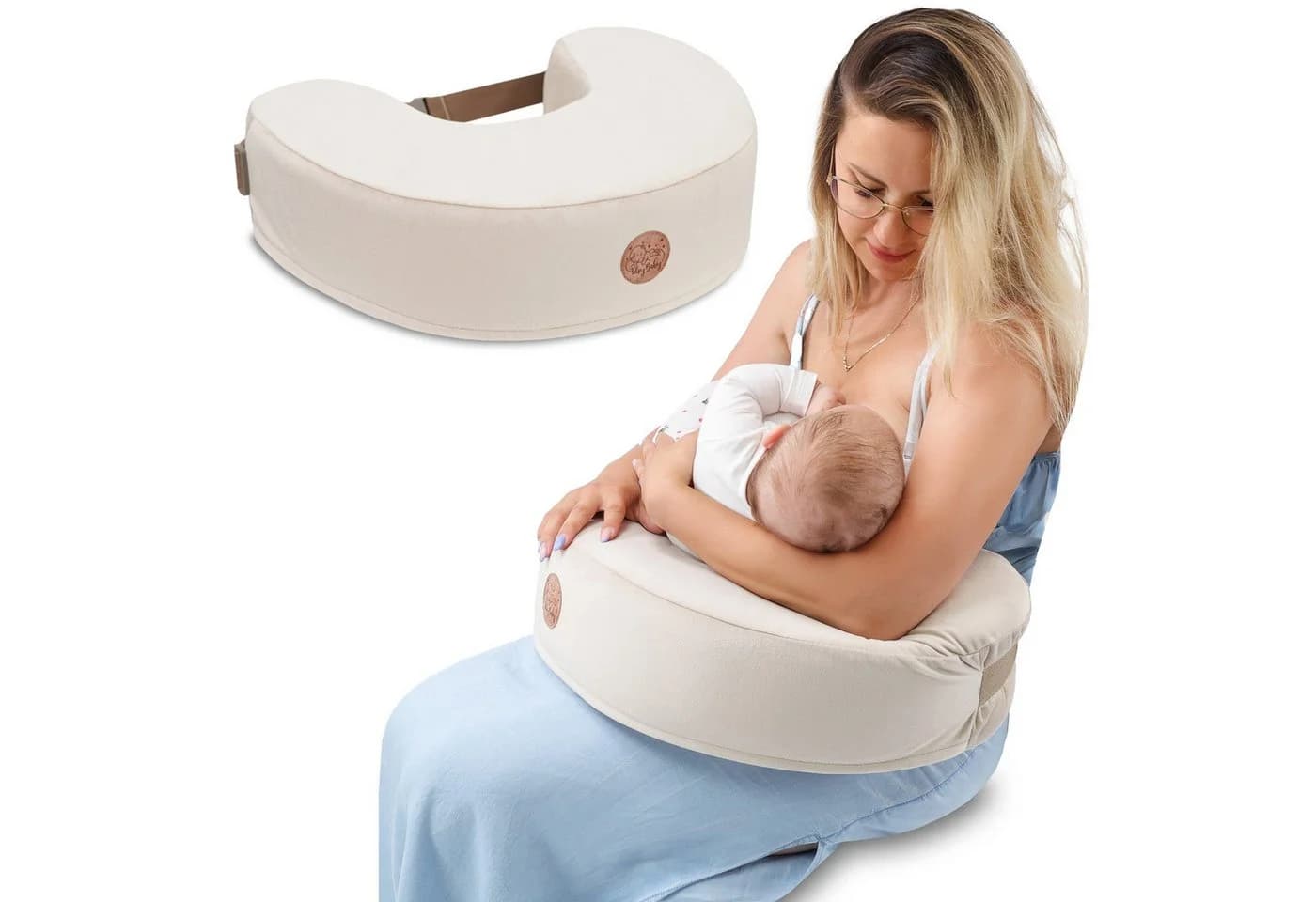 Totsy Baby Stillkissen klein 120 cm - Stillhörnchen - Bild 2