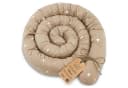 Totsy Baby Seitenschläferkissen Grau - Flexibles Body Pillow & Bettrolle Bild 2