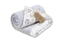 Totsy Baby Babydecke Grau Baumwolle Plüsch Kuscheldecke Bild 2