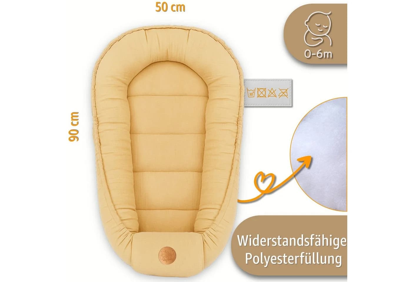 Totsy Baby Kuschelnest Beige