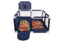 SELONIS Laufstall KK-100X mit 100-900 Kugeln und Basketballkorb Bild 2