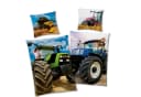 Familando Kinderbettwäsche Traktor Trekker 2-teilig 100% Baumwolle Bild 2