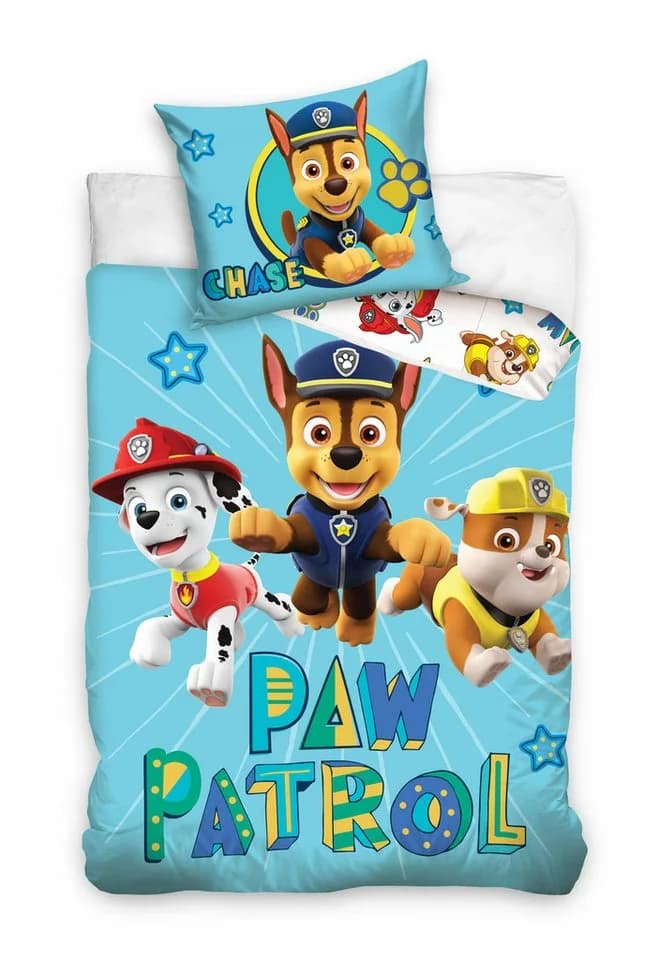 PAW PATROL Babybettwäsche 100x135 cm 100% Baumwolle