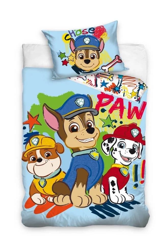 PAW PATROL Babybettwäsche 100x135 cm 100% Baumwolle