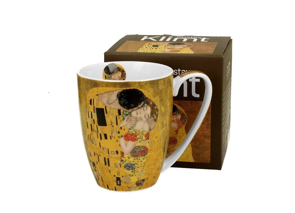 Duo-Gift Becher Der Kuss Porzellan Bunt Klimt Kollektion - Bild 2