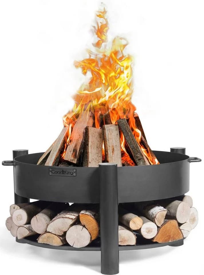 CookKing Feuerschale Montana Schwarz Stahl - Bild 3