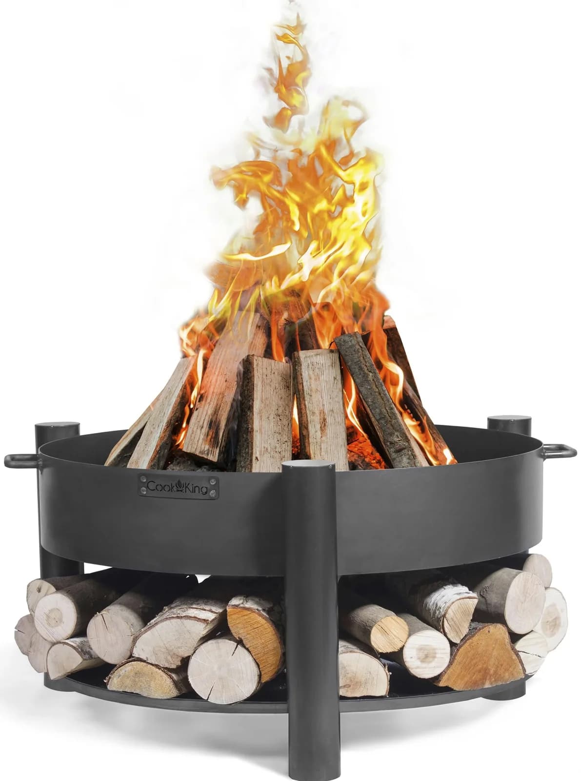CookKing Feuerschale Montana Schwarz Feuerkorb